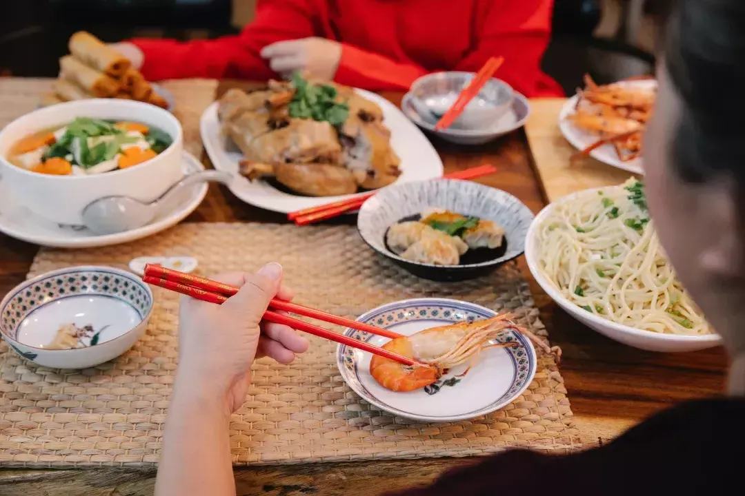 餐桌上的中国菜